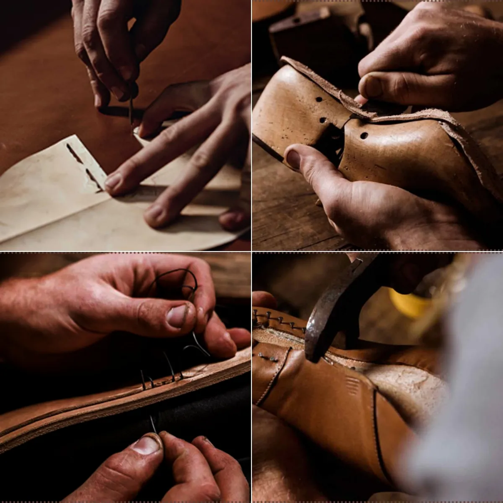 ⏰ Limited-Time 50% OFF – Men’s Orthopedic Handmade Leather Driving Boots – Pressure Relief, Waterproof, Slip-Resistant, Wide Toe, Arch & Ankle Support for Everyday & Travel